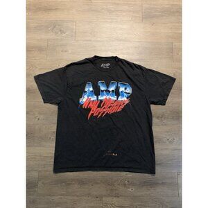 AMP Shirt Mens 2XL Black Cotton "Any Means Possible" Kai Cenat Duke Dennis